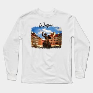 Warsaw, Poland Long Sleeve T-Shirt